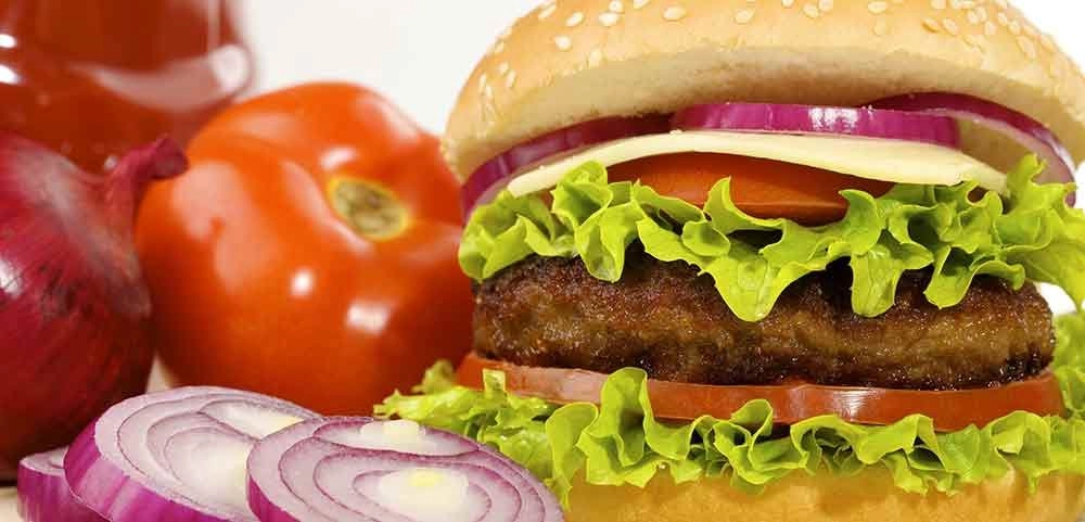 Hamburgers van de Grill